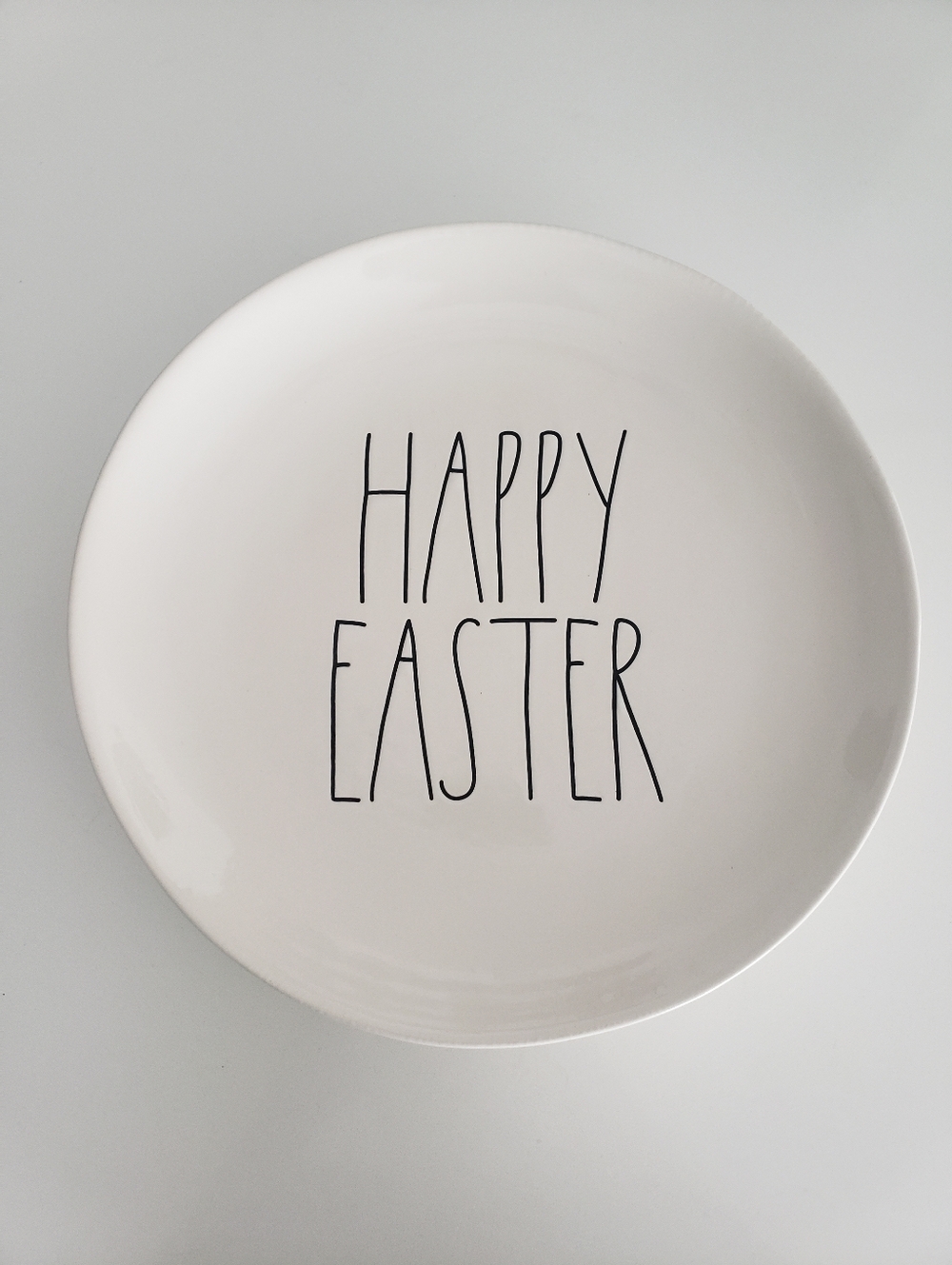 Rae Dunn Happy Easter Dinner Plates